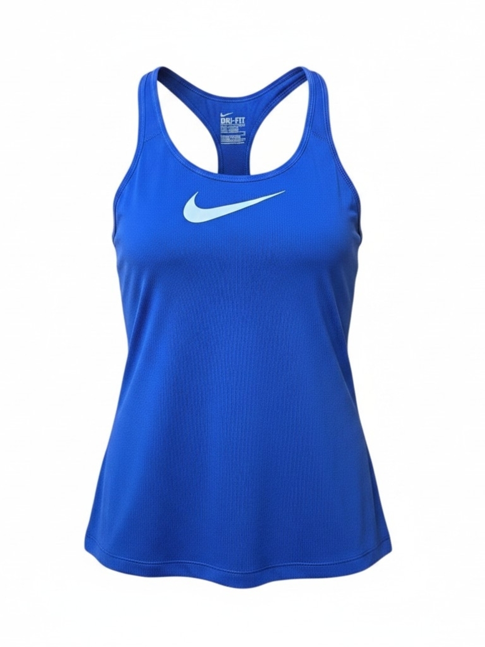 NIKE | Dri-FIT Slim Fit Racerback Tank Top Blue Women’s Activewear Yoga | S